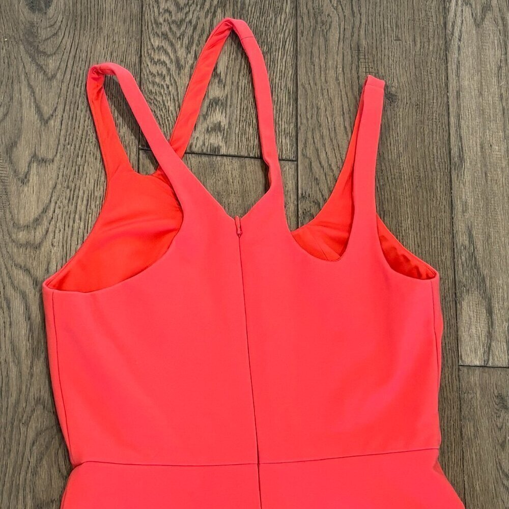 Halston Heritage Coral Bodycon Dress – Size Small - Picture 7 of 13
